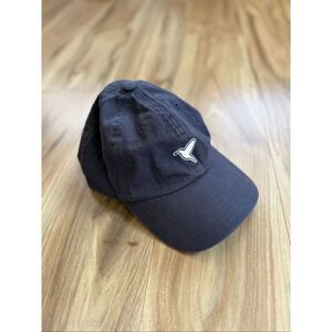 Birddogs Mens Gray Strapback Logo Free The Bird Outdoor Hat OSFM